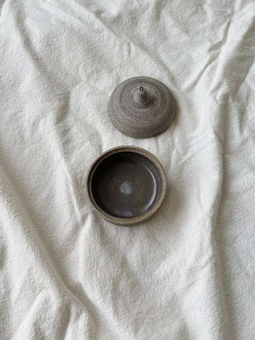 Freak Mountain Ceramic Jar With Lid