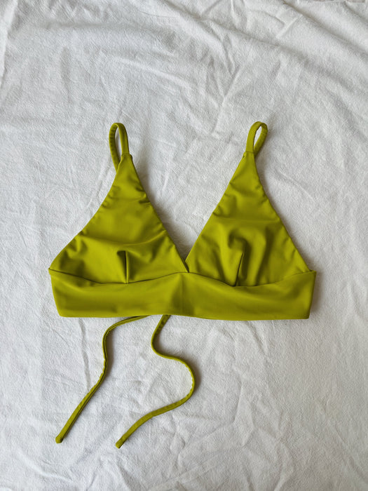 Five of Hearts Plunge Bikini Top