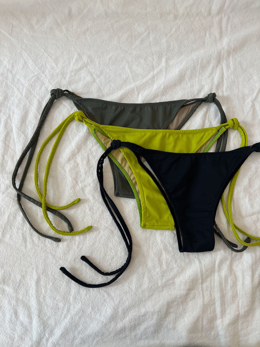 Five of Hearts String Bikini Bottoms