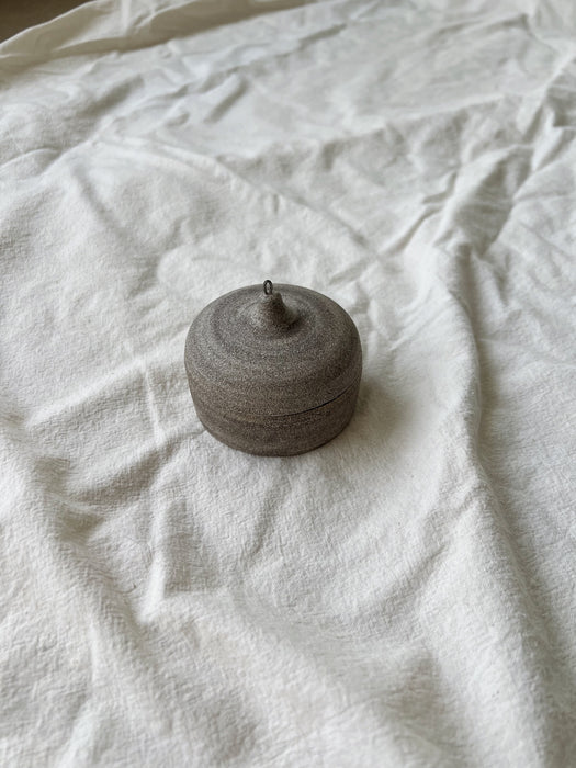 Freak Mountain Ceramic Jar With Lid