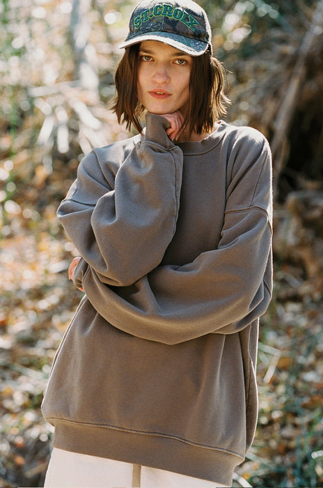 LA Relaxed Vintage Fleece Sweatshirt