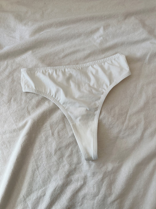 Five of Hearts Organic Cotton High Waist Thong