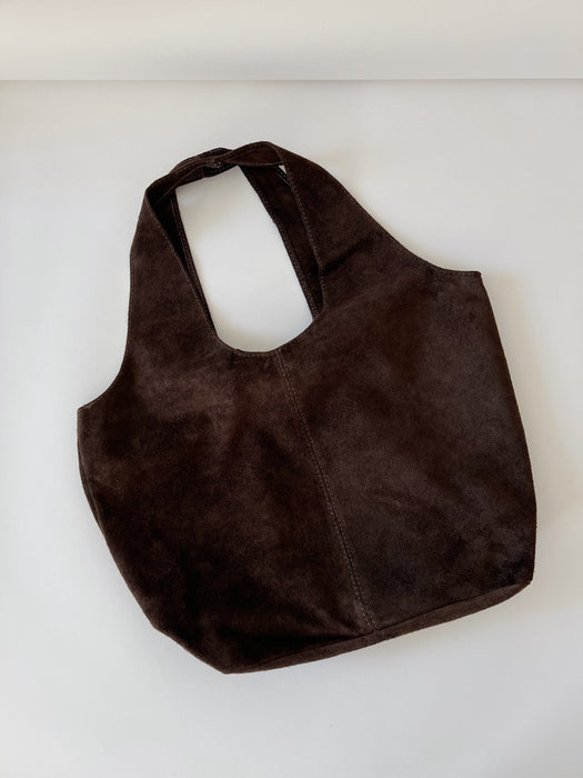 Giannina Suede Leather Shoulder Bag