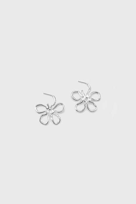 Kara Yoo Flora Medium Hoops