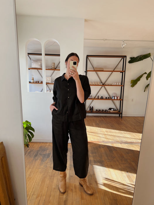 Magic Linen Drawstring Pants