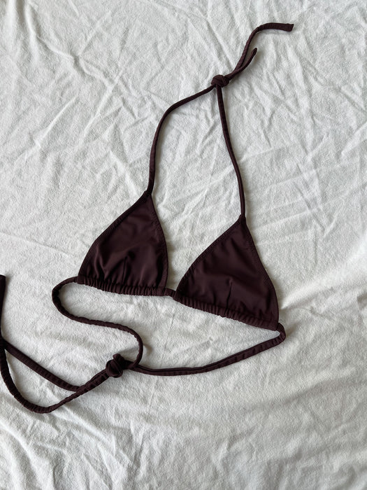 Five of Hearts Triangle Bikini Top