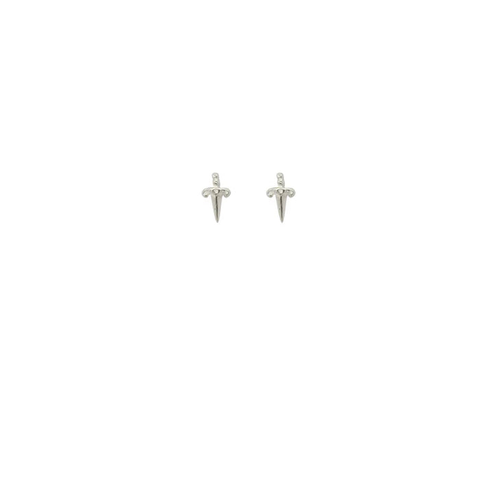 Hunt Of Hounds Mini Dagger Stud Earrings