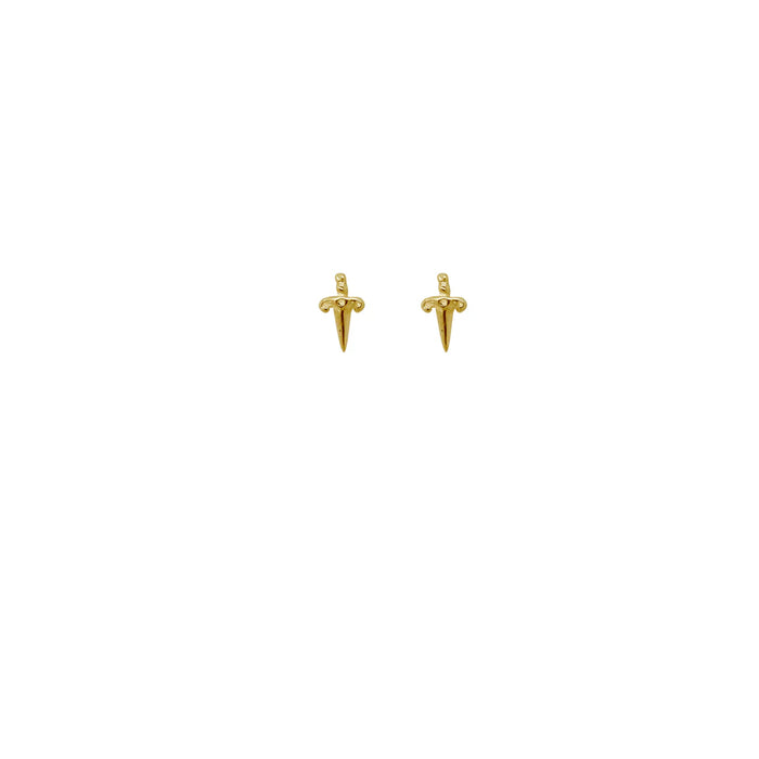 Hunt Of Hounds Mini Dagger Stud Earrings