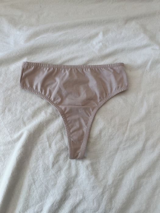 Five of Hearts Organic Cotton High Waist Thong