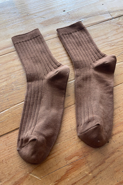 Le Bon Shoppe Combed Cotton Rib Sock