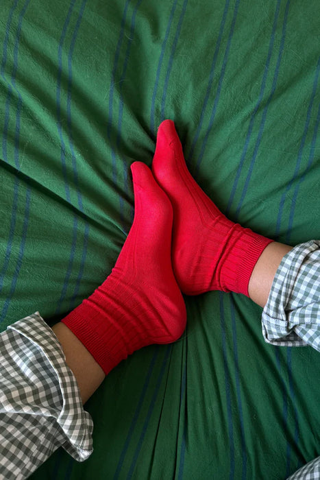 Le Bon Shoppe Combed Cotton Rib Sock