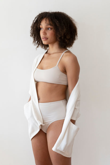 Five of Hearts High Waisted Swim Bottom