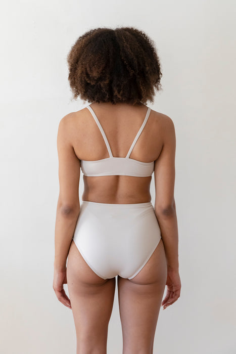 Five of Hearts High Waisted Swim Bottom