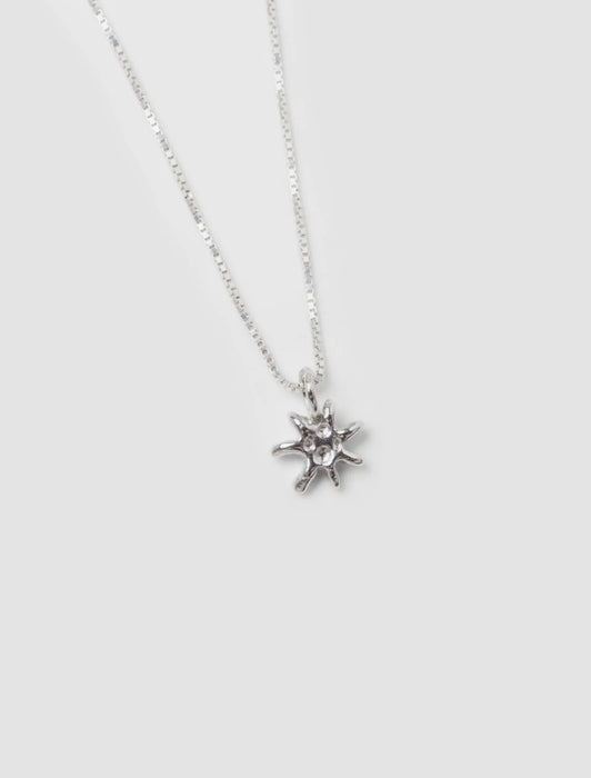 Wolf Circus Sun Charm Necklace