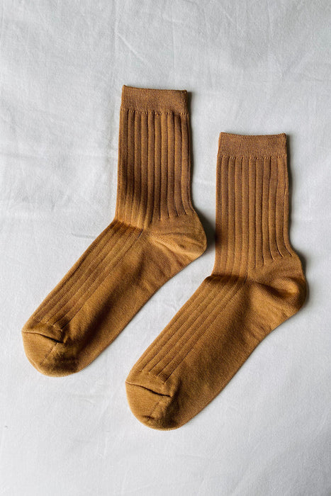 Le Bon Shoppe Combed Cotton Rib Sock