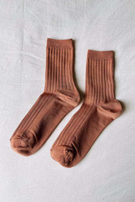 Le Bon Shoppe Combed Cotton Rib Sock