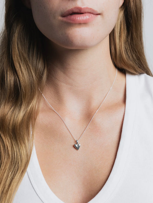 Wolf Circus Baby Heart Necklace