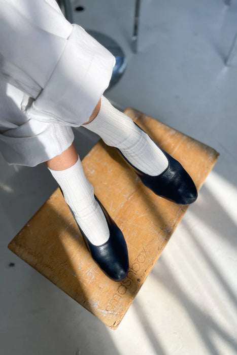 Le Bon Shoppe Combed Cotton Rib Sock
