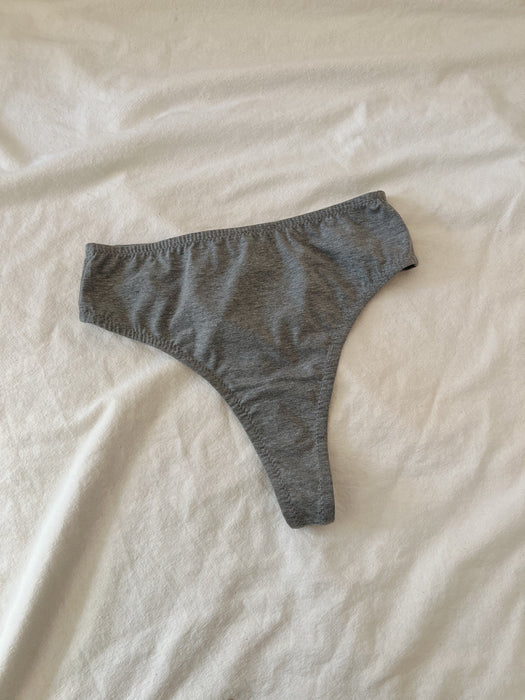 Five of Hearts Organic Cotton High Waist Thong