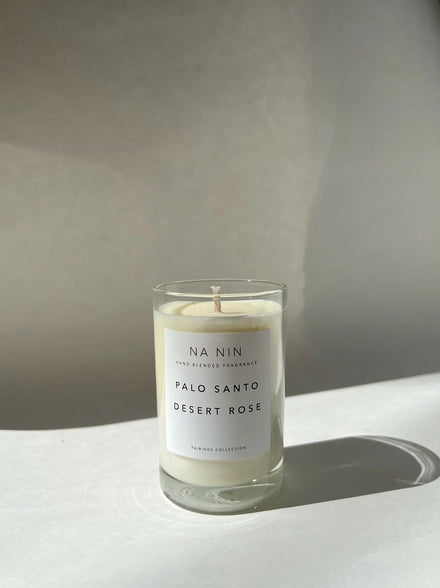 Na Nin Palo Santo & Desert Rose Candle