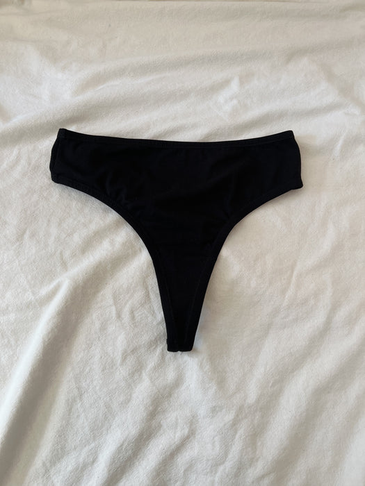 Five of Hearts Organic Cotton High Waist Thong