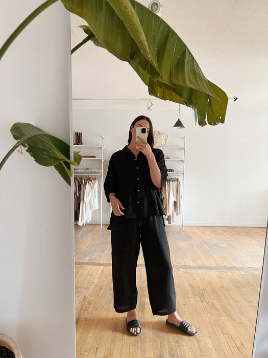 Magic Linen Drawstring Pants