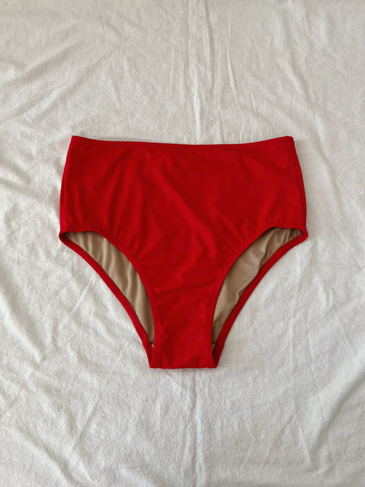 Five of Hearts High Waisted Swim Bottom