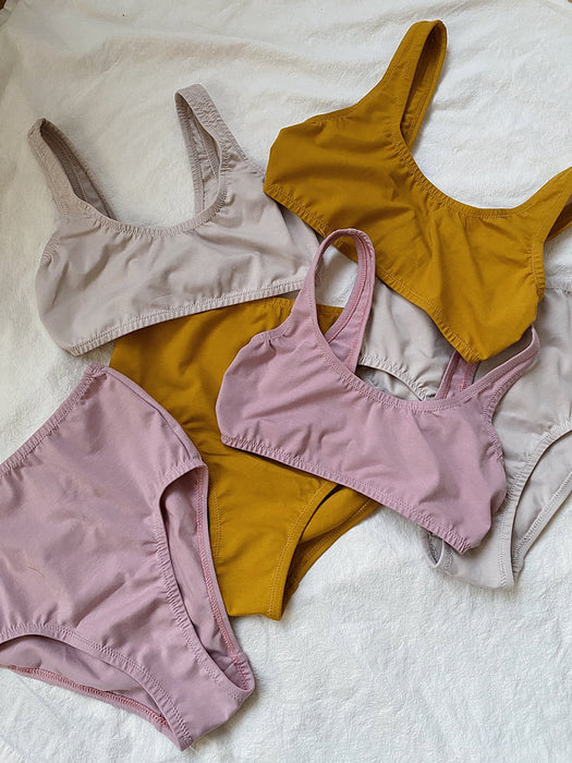 Five of Hearts Organic Cotton Bralette