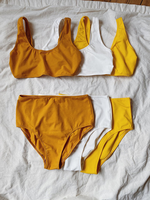 Five of Hearts Organic Cotton High Waisted Undies