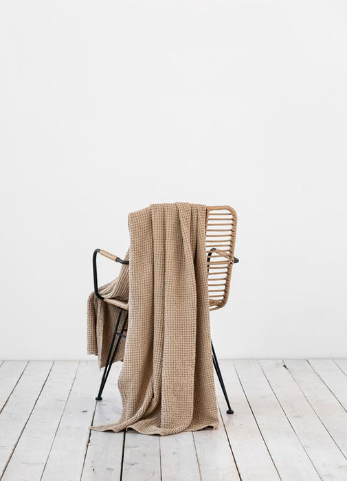Magic Linen Waffle Throws
