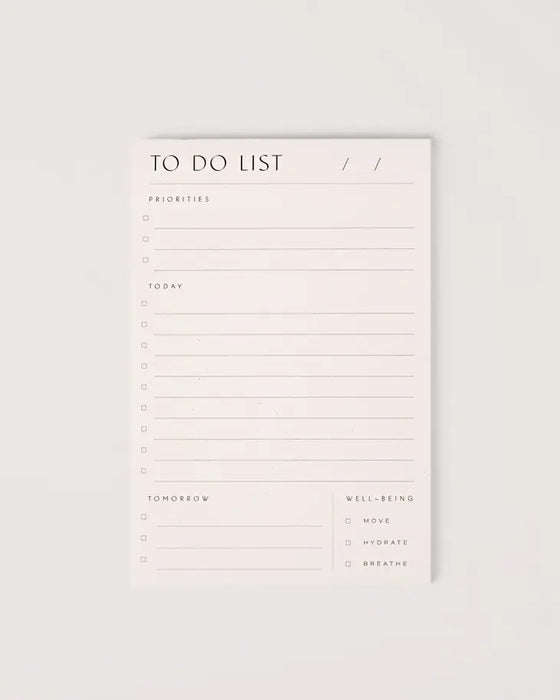 To Do List Pad