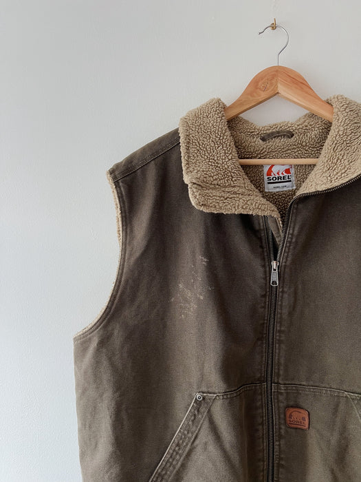 Worn Canvas Vest | 2XL