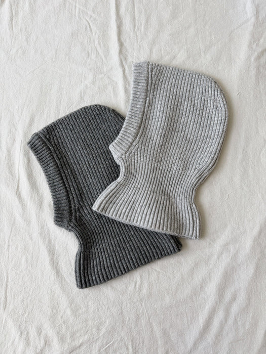 Billy Bamboo Chunky Rib Fuzzy Wool Balaclava