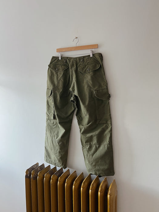 Olive Cargo Pants | 34