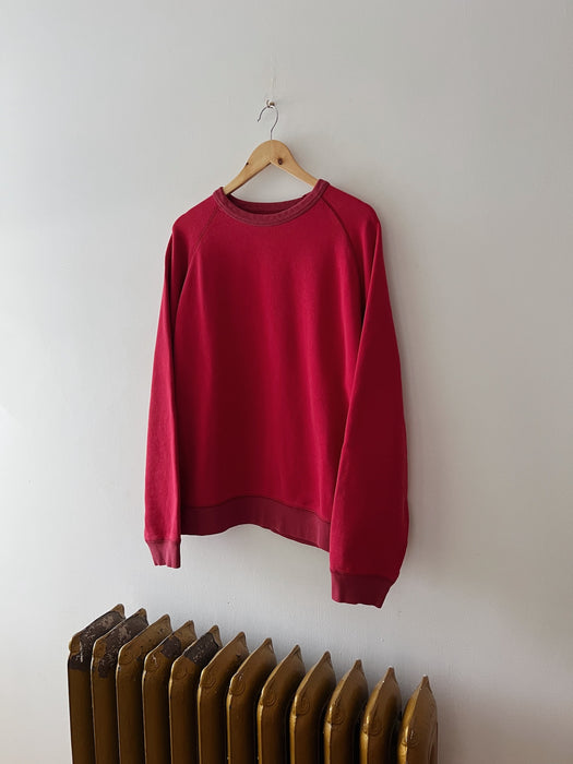 Red Crewneck Sweatshirt | L/XL