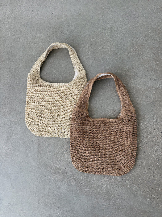 Rattan Market Tote
