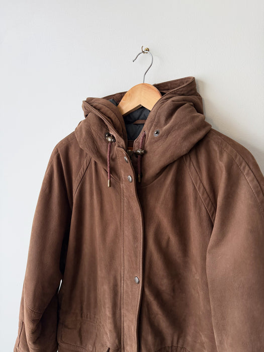 Brown Leather Jacket | M/L