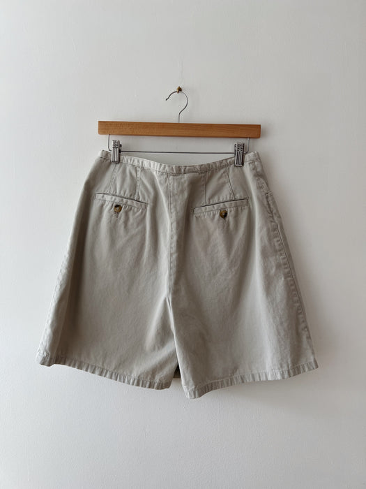 Beige Cotton Skort | 30