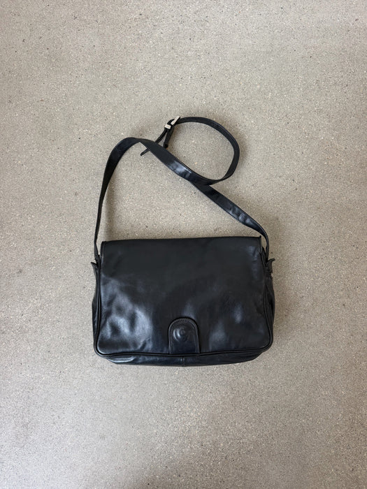 Black Leather Purse