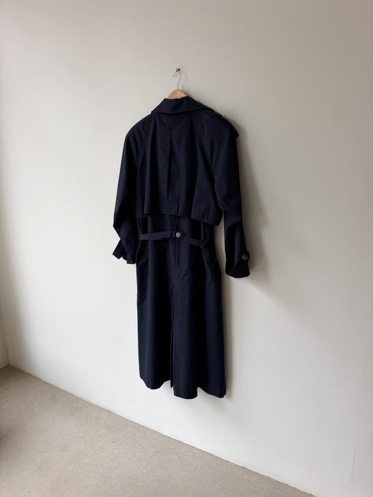 Navy Trench Coat | XL