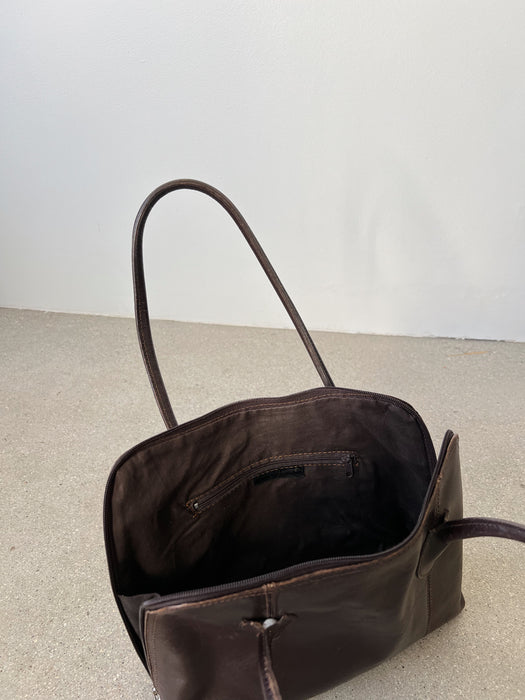 Brown Leather Handbag