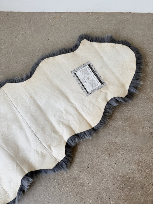 Grey Sheepskin Rug
