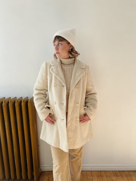 Vanilla Wool Coat | S/M