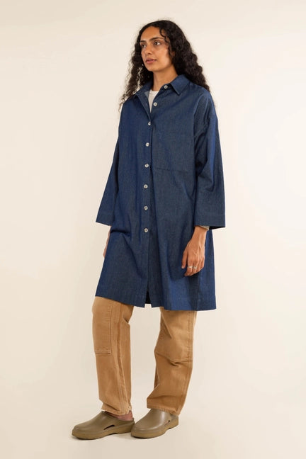 NLT Esme Denim Chore Overshirt