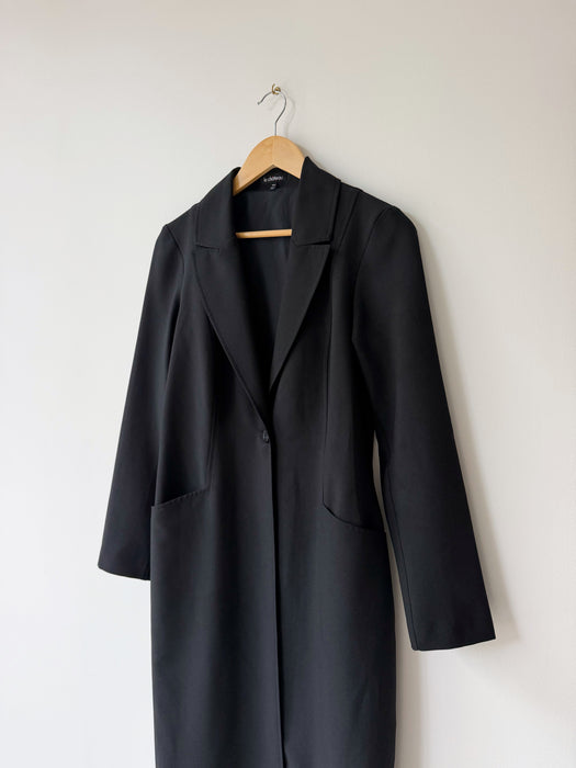 Long Black Blazer | S/M