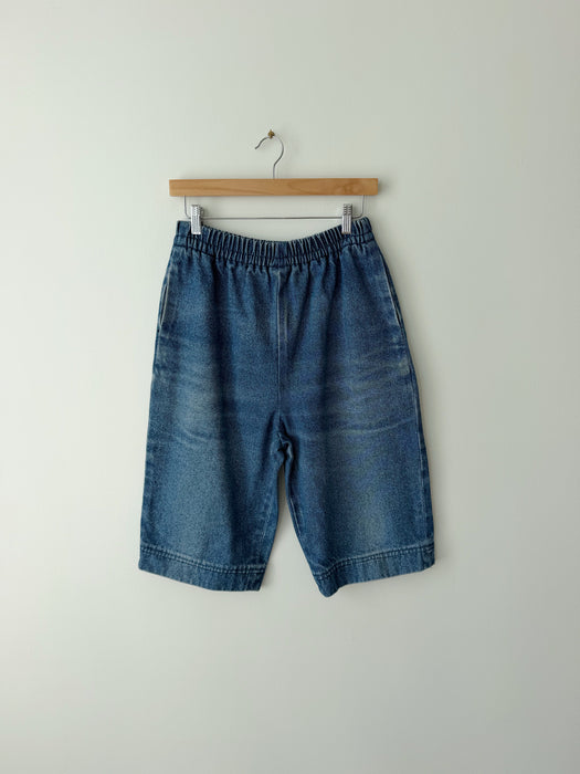 Mid Wash Denim Jorts | M