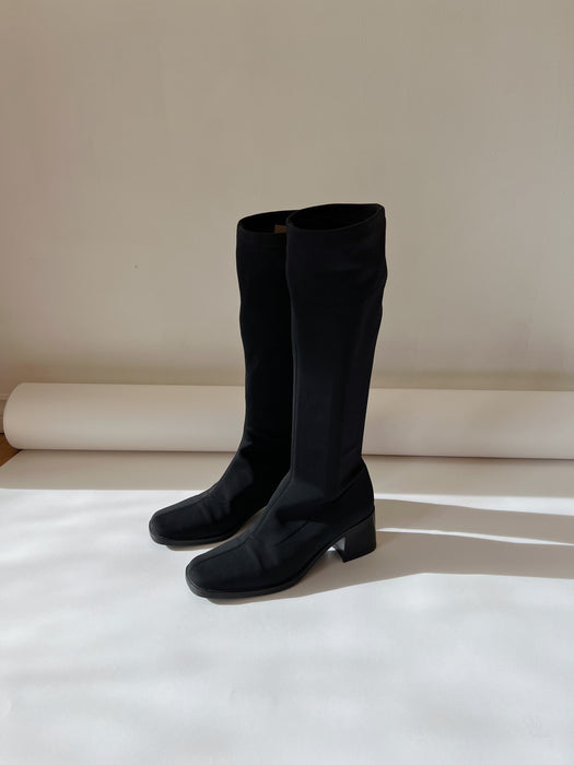 Black Sock Boots | 7