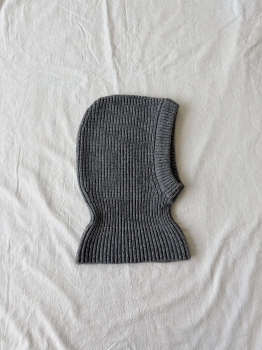 Billy Bamboo Chunky Rib Fuzzy Wool Balaclava