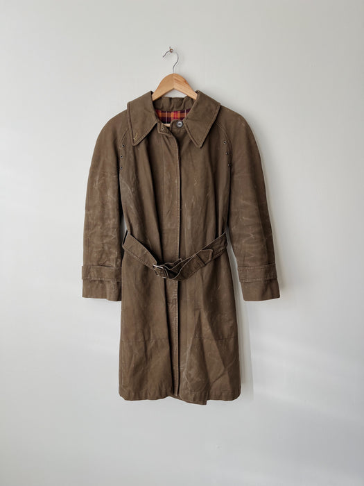Canvas Trench Coat | S