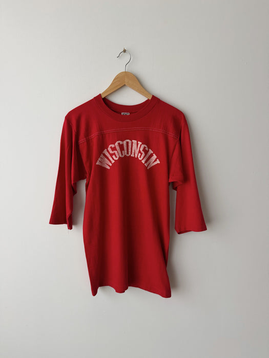 Red Wisconsin Long Sleeve | S/M